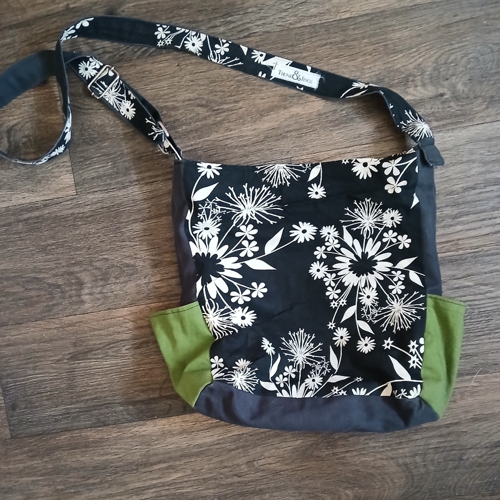Vintage Thunk & Jings Messenger Bag.
